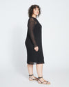 Thames Fog Dress - Black thumbnail 2