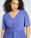 Movida Twist Capelet Dress - Cuban Lily thumbnail 1