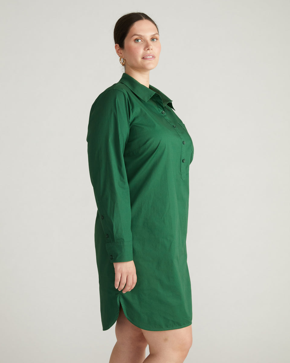 Rubicon Shirtdress 2 - Kelly Green Zoom image 1