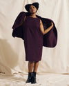 Terrace Linen Shift Dress - Acai thumbnail 0