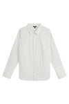 Henning x US Madison Shirt - White/Grey Stripe thumbnail 7