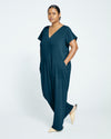 UltimateS Jemma V Neck Jumpsuit - Deep Sea thumbnail 2