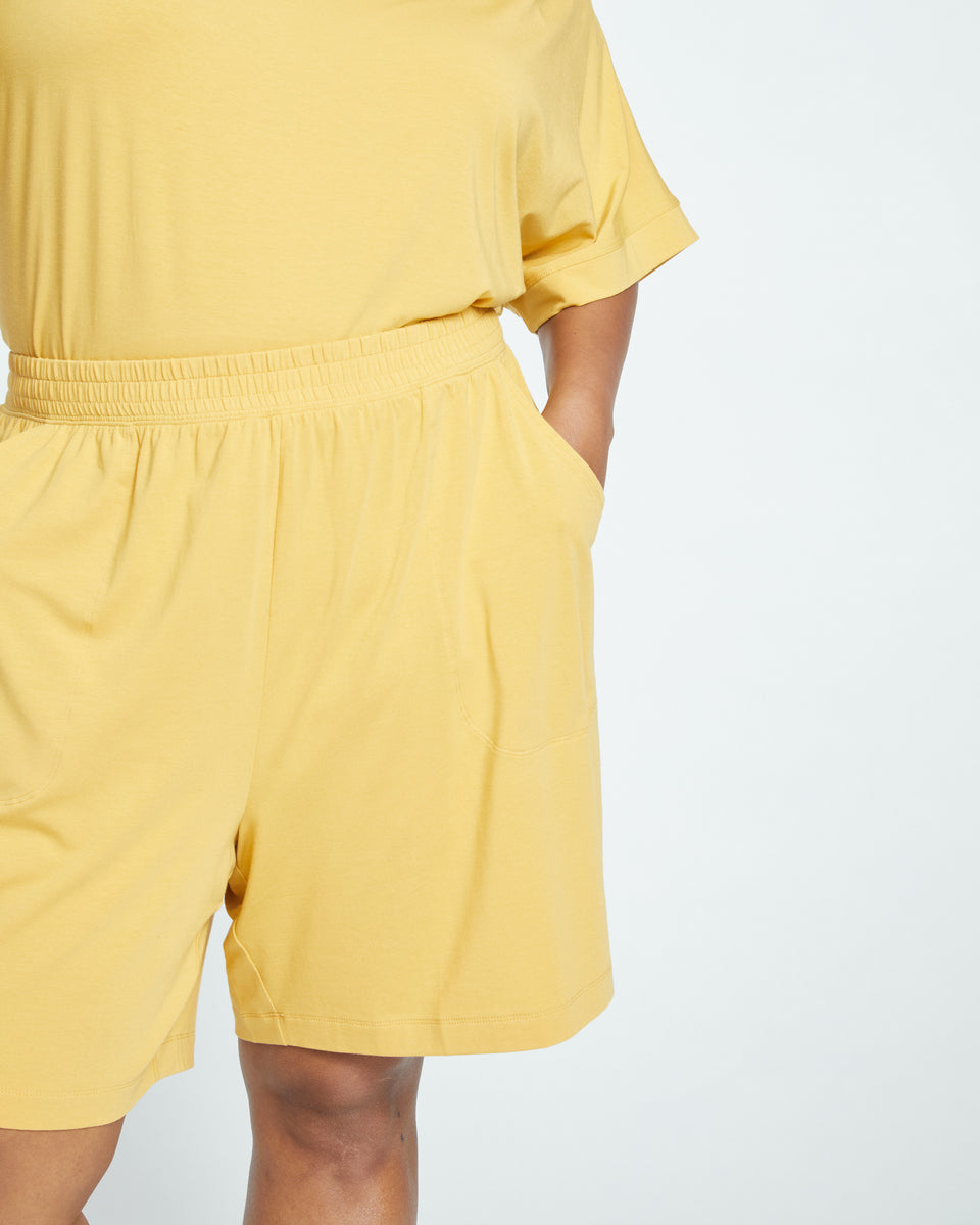 UltimateS Lorelai Lounge Shorts - Custard Zoom image 1