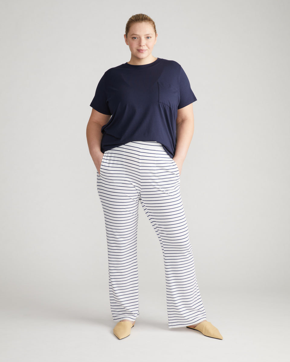 UltimateS Mola Lounge Pants - Navy/White Zoom image 0