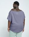 UltimateS Dolci Short Sleeve Top - Blue Haze thumbnail 1