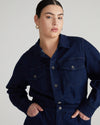 Dakota Denim Dress - Dark Indigo thumbnail 1