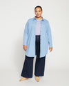 Workwear Denim Tunic - Chambray Blue thumbnail 0