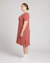 Aubrey V Neck Sleep Dress - Terracotta thumbnail 1