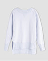Classic Light Terry Open Side Sweatshirt - Light Blue thumbnail 1