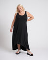 Athena Divine Jersey Dress - Black thumbnail 6