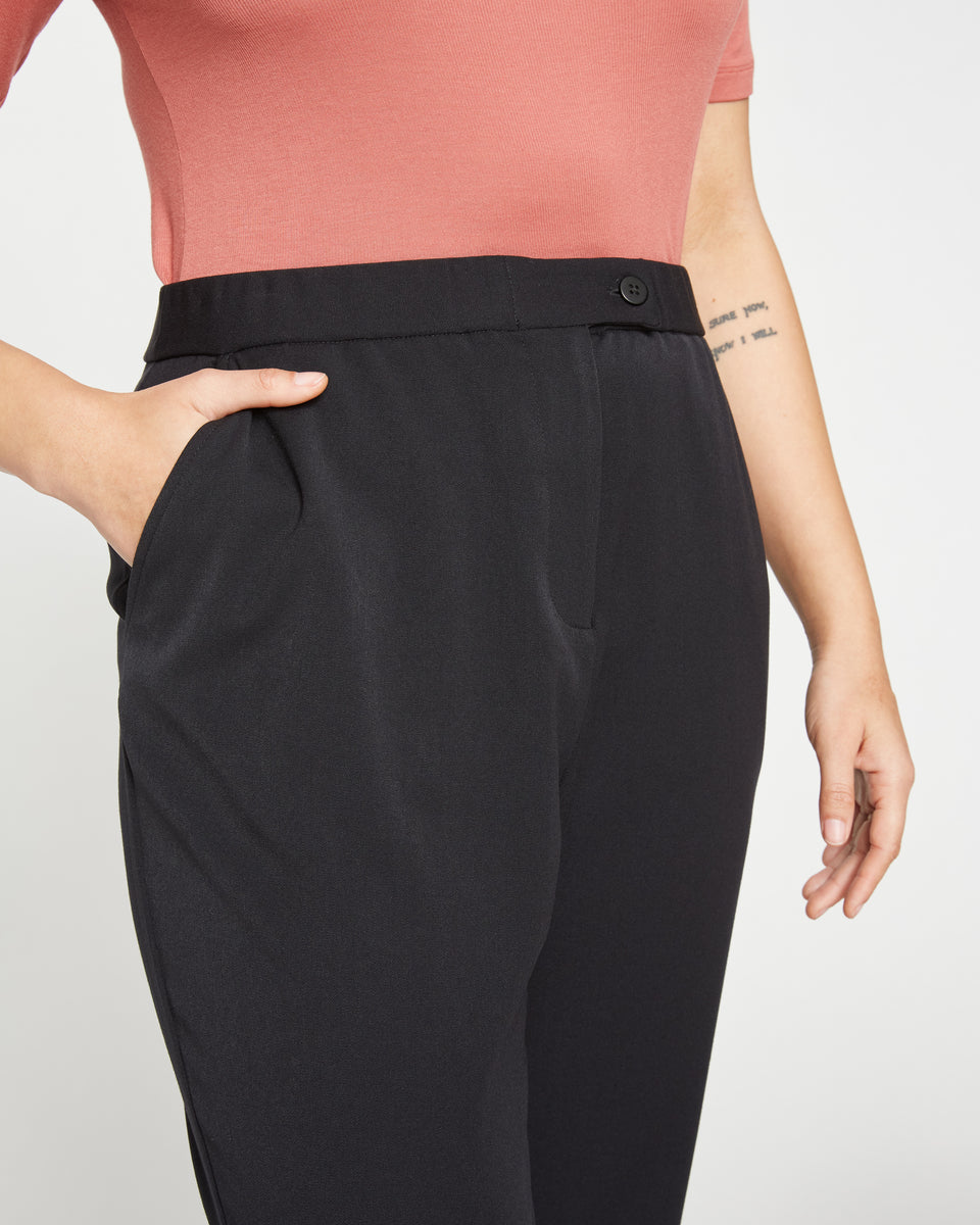All Day Cigarette Pants - Black Zoom image 1