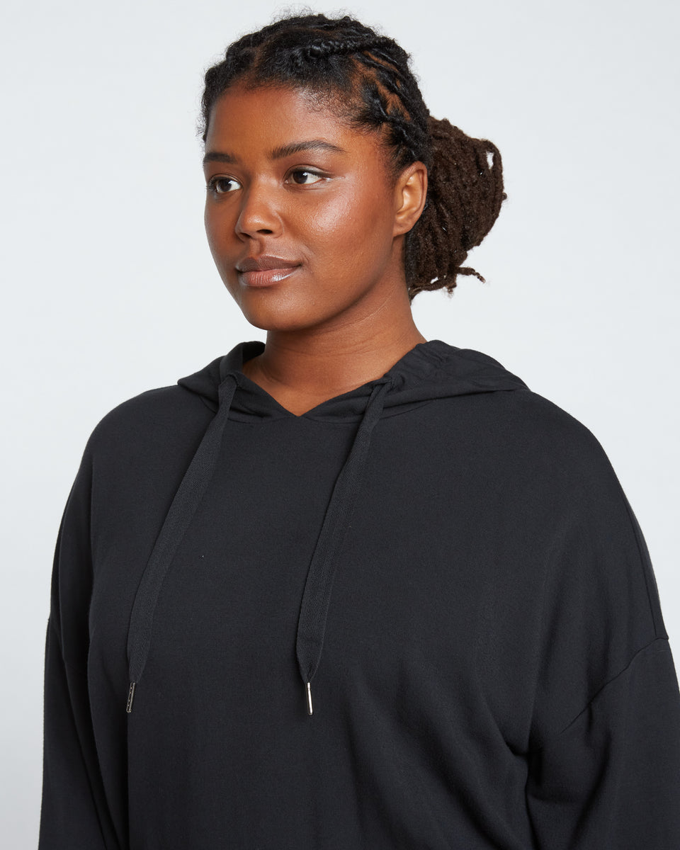 Amy Pullover Hoodie - Black Zoom image 0