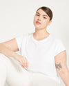 Ashley Cap Sleeve Tee - White thumbnail 5