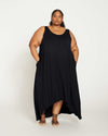 Athena Divine Jersey Dress - Black thumbnail 0