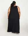 Athena Divine Jersey Dress - Black thumbnail 3