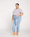 Bae Boyfriend Crop Jeans - Light Blue thumbnail 5