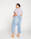 Bae Boyfriend Crop Jeans - Light Blue thumbnail 6