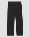 Casual Twill Pants - Black thumbnail 1