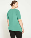 Open Side Short Sleeve Tee - Mint thumbnail 3