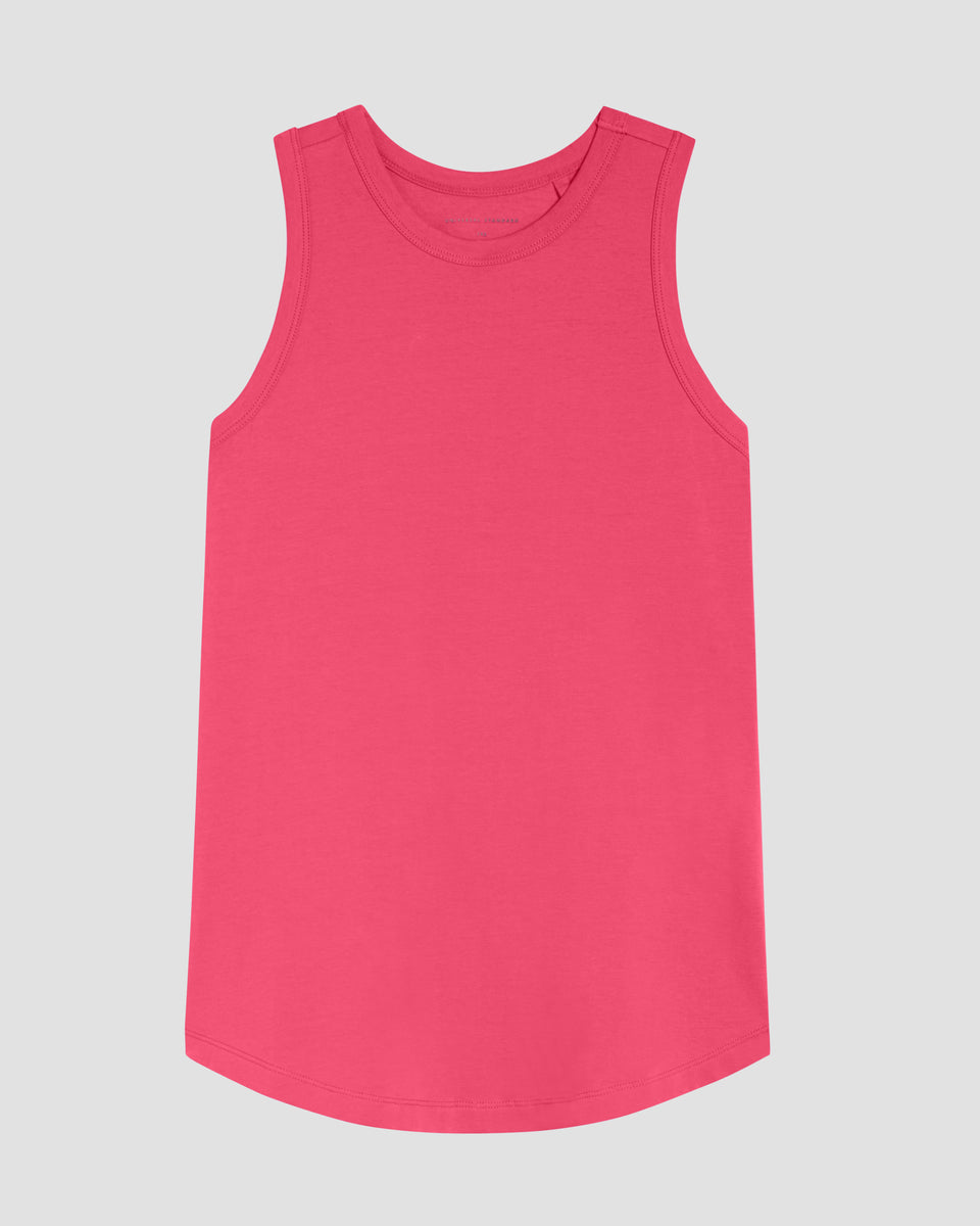 Cai High Neck Tank - Fuchsia Zoom image 1