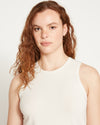 Cai High Neck Tank - White thumbnail 4