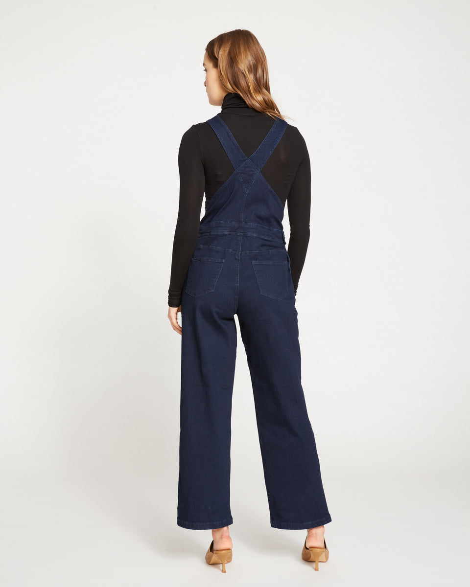 Casey Classic Denim Overalls - Dark Indigo Zoom image 4