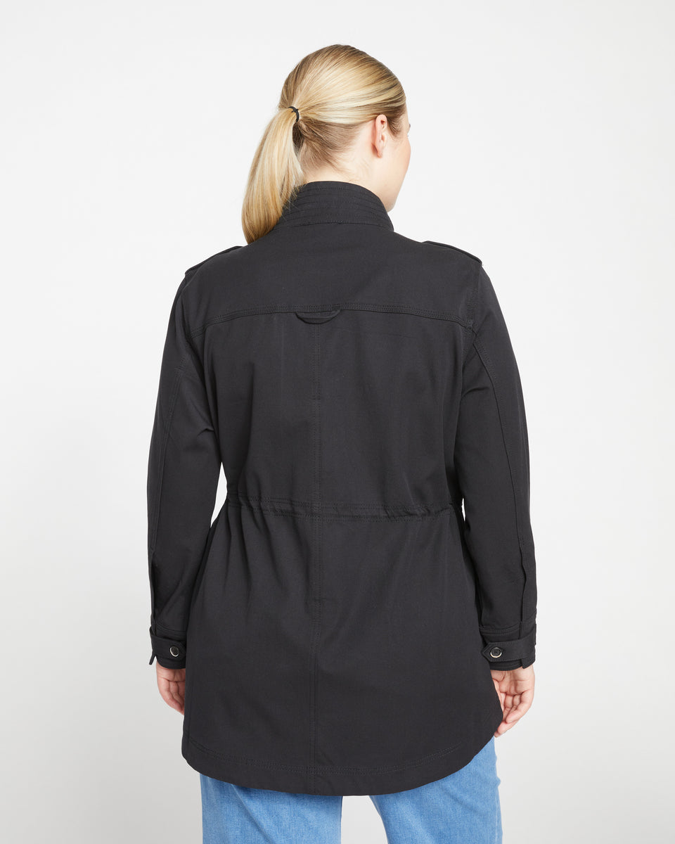 Vineyard Stretch Twill Jacket - Black Zoom image 3