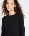 Chloe Crew Neck Sweater - Black thumbnail 0