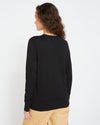 Chloe Crew Neck Sweater - Black thumbnail 1