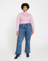 Farrah High Rise Flared Jeans - Vintage True Blue thumbnail 0