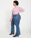 Farrah High Rise Flared Jeans - Vintage True Blue thumbnail 3