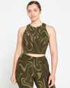 Next—to—Naked Cropped Tank - Matcha Latte Swirl thumbnail 3