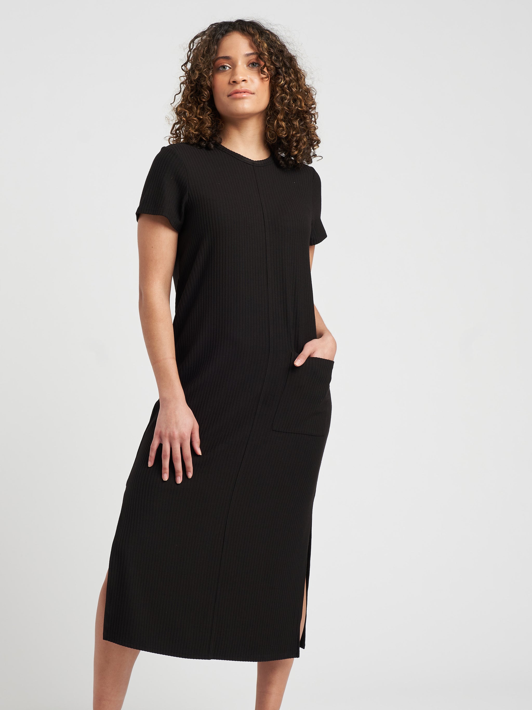 Sammy T–Shirt Dress - Black | Universal Standard