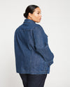 Denim Chore Jacket - Dark Indigo thumbnail 4