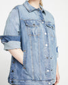 Denim Chore Jacket - Light Blue thumbnail 1