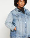 Denim Chore Jacket - Light Blue thumbnail 5