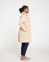 Derjon Trench Coat - Khaki thumbnail 3