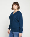 Sweater Blouse - Bleu Scolaire thumbnail 2