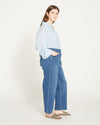 Elastic Waist Weekend Jeans - True Blue thumbnail 3