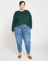 Eco Relaxed Core Sweater - Heather Forest thumbnail 0