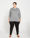 Eco Relaxed Core Sweater - Heather Slate thumbnail 1