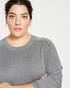 Eco Relaxed Core Sweater - Heather Slate thumbnail 0