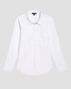 Elbe Popover Stretch Poplin Shirt Classic Fit - White thumbnail 1