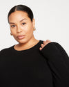 Pure Cashmere Crew Neck Sweater - Black thumbnail 3