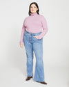 Farrah High Rise Flared Jeans - Western Blue Wash thumbnail 3