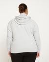 Fallon Funnel Neck Hoodie - Grey Sky thumbnail 3