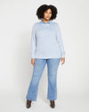 Farrah High Rise Flared Jeans - Western Blue Wash thumbnail 4