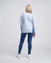 Classic Light Terry Open Side Sweatshirt - Light Blue thumbnail 4