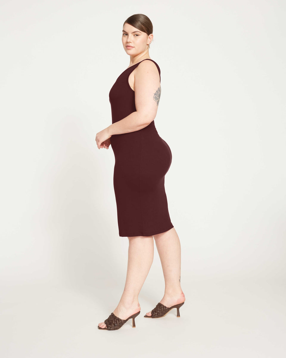 Foundation Tank Dress - Black Cherry Zoom image 4