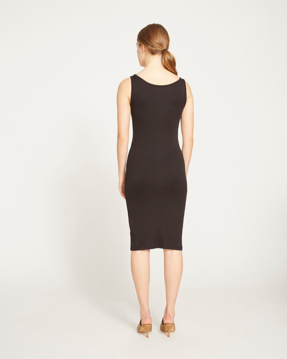 Foundation Tank Dress - Black Zoom image 4